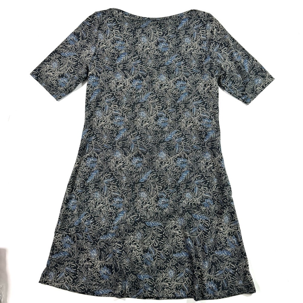 Title Nine Buttah Majorelle Dress Swift Snap Black Floral - Picture 2 of 8